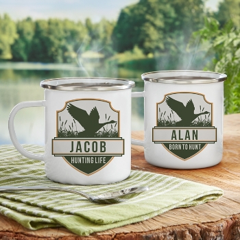 Into The Woods Metal Enamel Mug