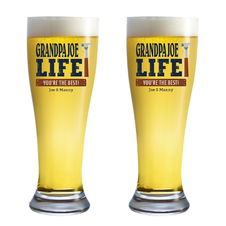 Nailed it! Pilsner Glass - Set of 2