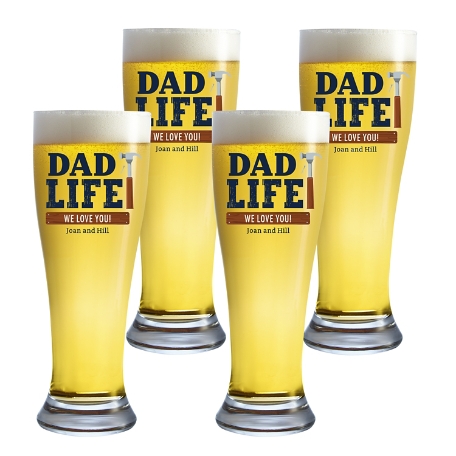 Nailed it! Pilsner Glass - Set of 4