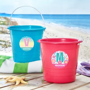 Pretty Pattern Sand Bucket