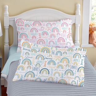 Rainbow Dreams Pillowcase