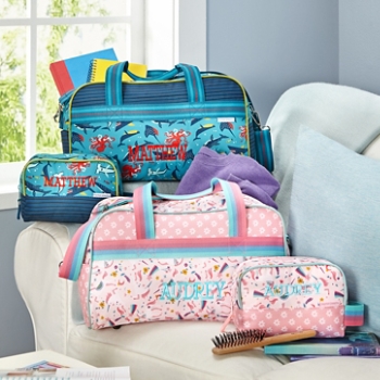 Stephen Joseph® Fun Print Duffle & Toiletry Bags