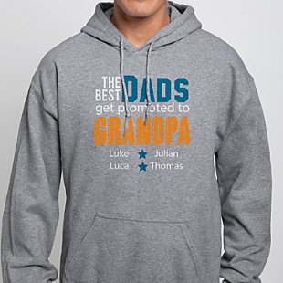 The Best Dads Get Promoted Sweatshirt