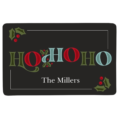 Ho Ho Ho 17"x27" Doormat