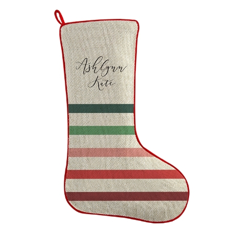 Merry Stripe Stocking