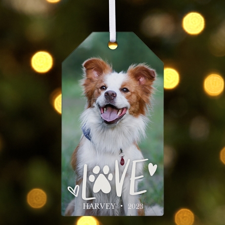 Pet Love Photo Bauble