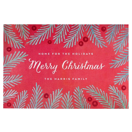 Red Pine Frame Doormat - 24x36