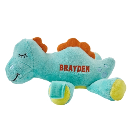 Soft & Snuggly Plush Pacifier Holder - Dino