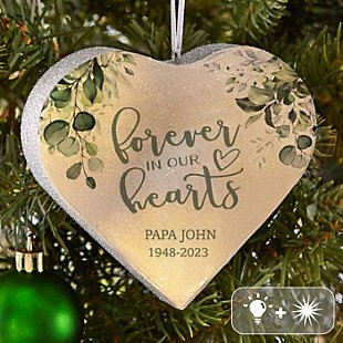 TwinkleBright® LED Forever In Our Hearts  Memorial Ornament