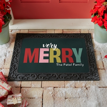 Very Merry Doormat