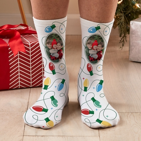Christmas Lights Socks