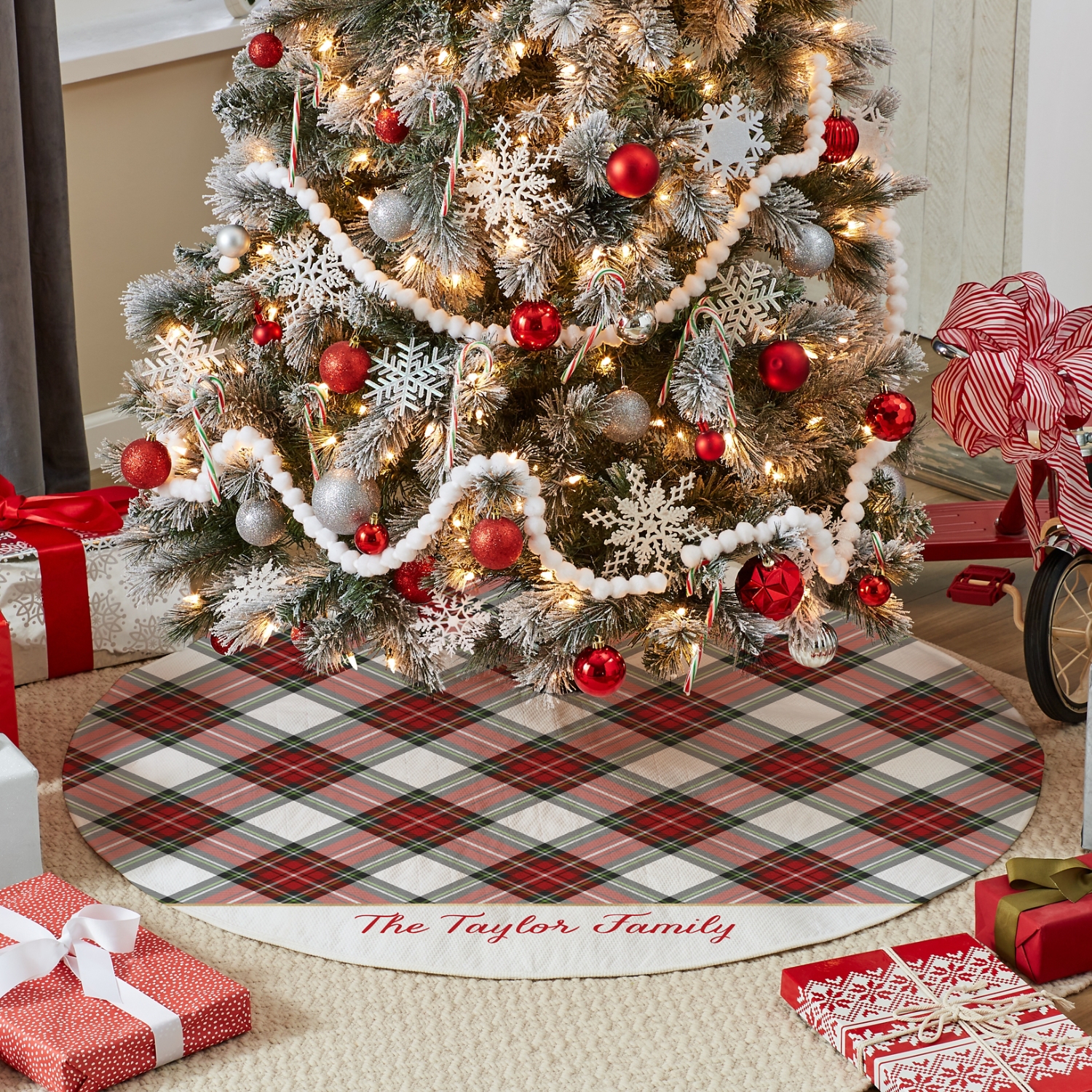 Classic Plaid Tree Skirt