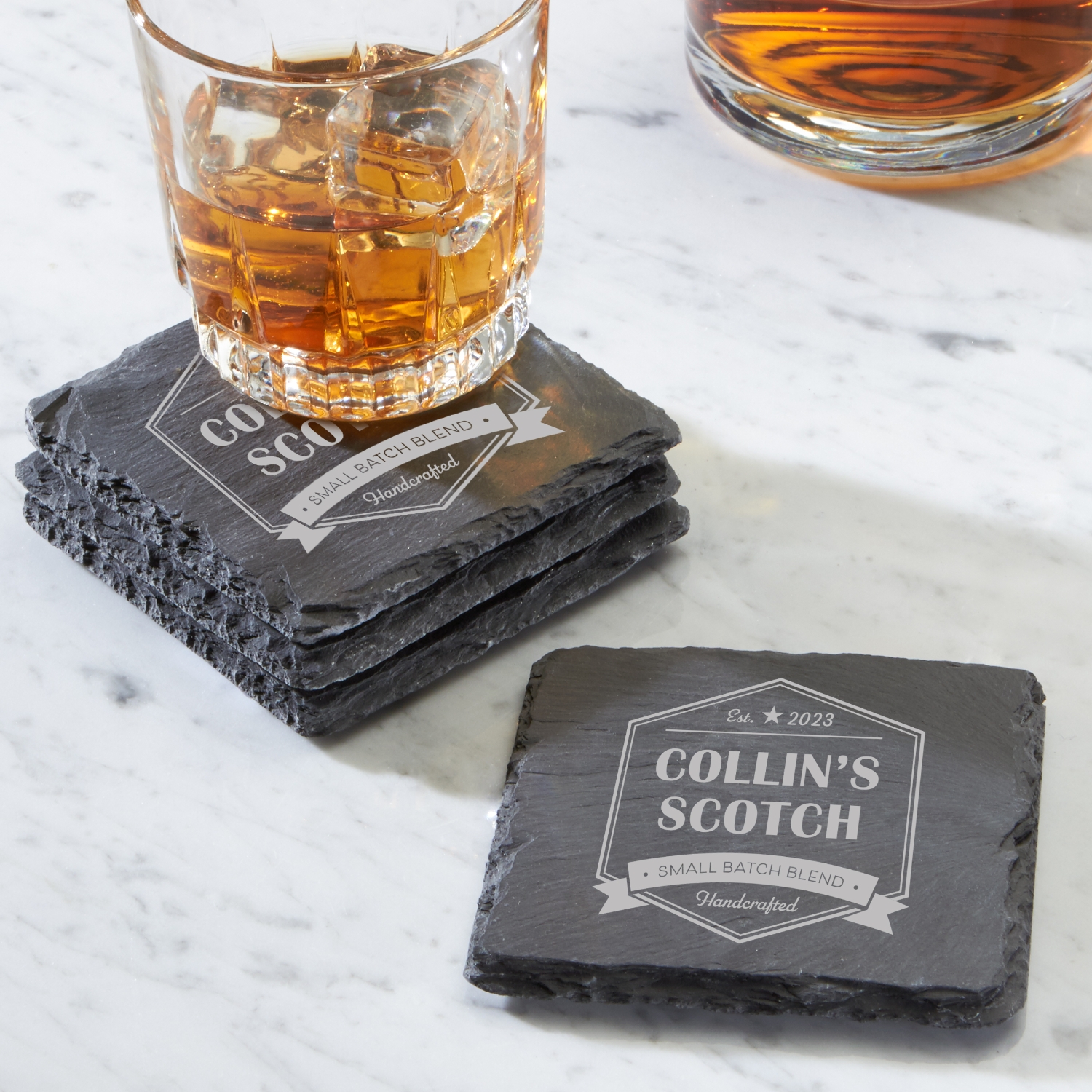 Custom Blend Slate Coasters