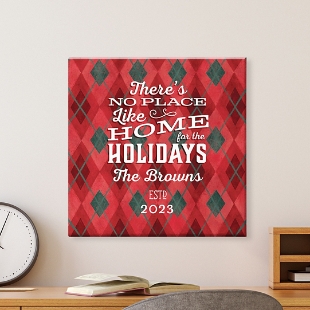 Home for the Holidays Wall Art