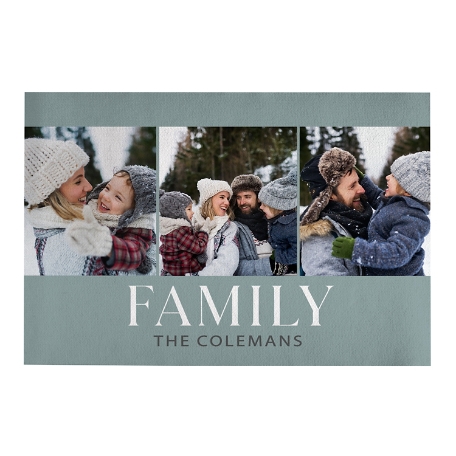 Our Family Photo Doormat - 24x36