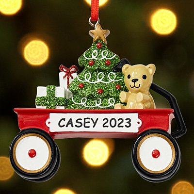 Little Red Wagon Ornament