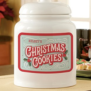 Christmas Cookies Jar