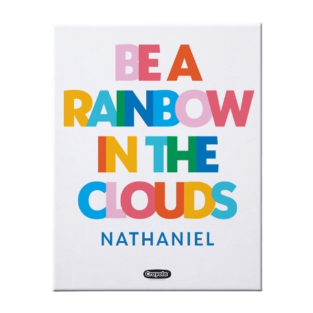 Crayola™ Be a Rainbow Wall Art-18x24