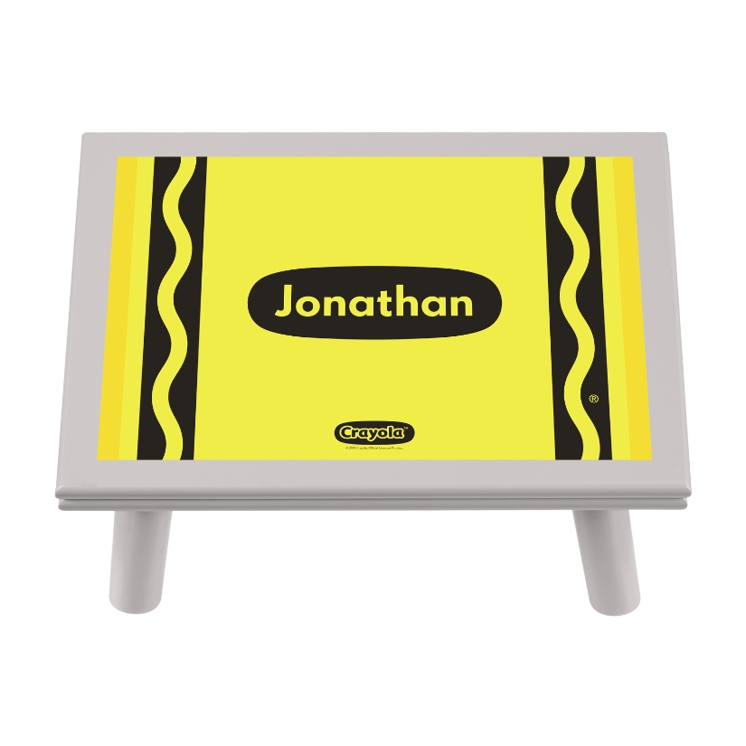 Crayola™ Crayon Step StoolsYellowGray at