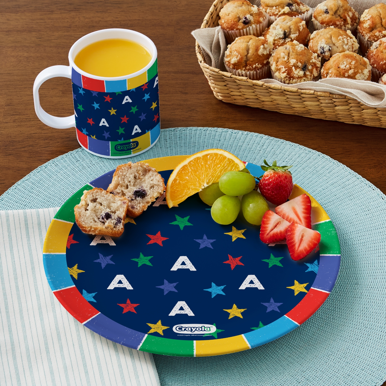 Crayola™ Starry Plate and Mug