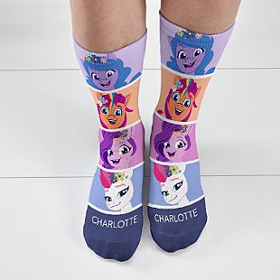 My Little Pony Group Character Panel Socks
