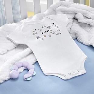 PEANUTS® Fun Faces with Snoopy™ Baby Bodysuit