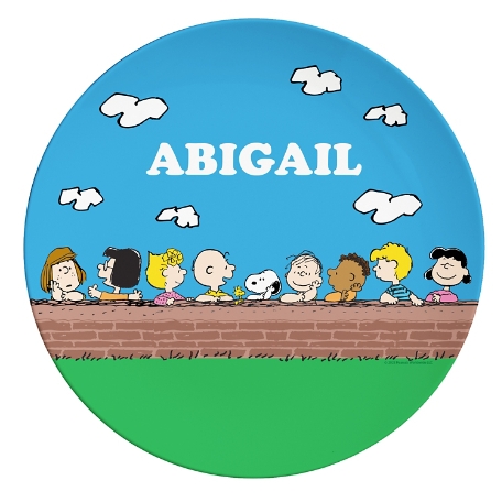 PEANUTS® Gang Together with Friends Plate