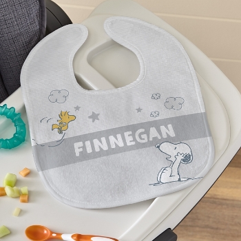 PEANUTS® Happy Days Baby Bib