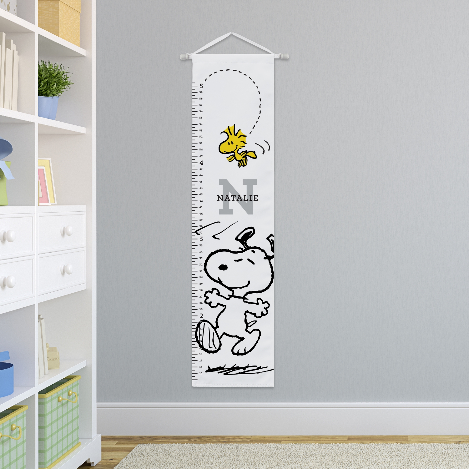 PEANUTS® Snoopy™ and Woodstock Growth Chart