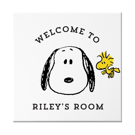 PEANUTS® Snoopy™ and Woodstock Wall Art-11x11