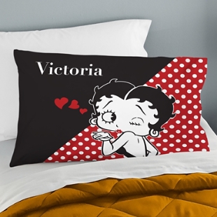 Betty Boop™ Kisses Pillowcase