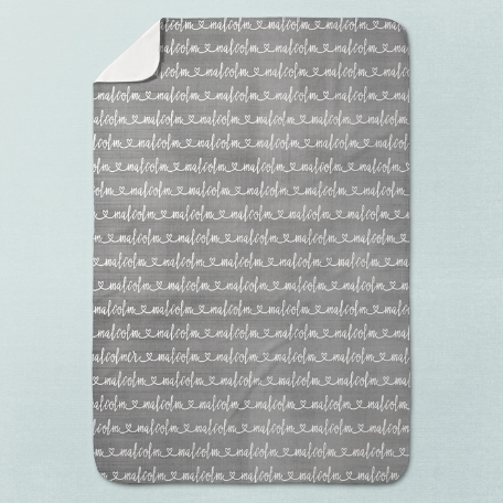 Written with Love Baby Swaddle Blanket