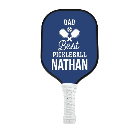 Best Ever Pickleball Paddle - White - Blue