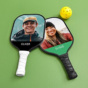Color Name with Photo Pickleball Paddle