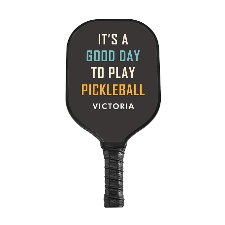 It's a Good Day Pickleball Paddle - Black - Gray