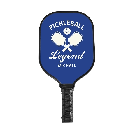 Legend Pickleball Paddle - Black - Blue