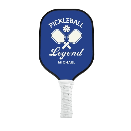 Legend Pickleball Paddle - White - Blue