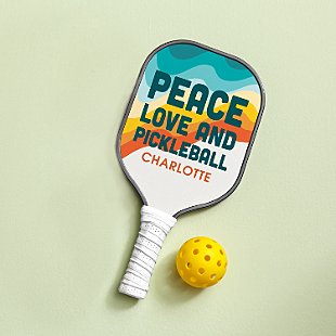 Peace Love Pickleball Paddle