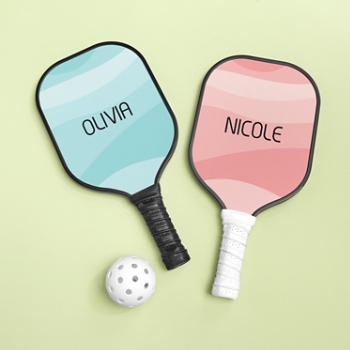 Retro Waves Pickleball Paddle