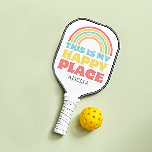 This Is My Happy Place Pickleball Paddle