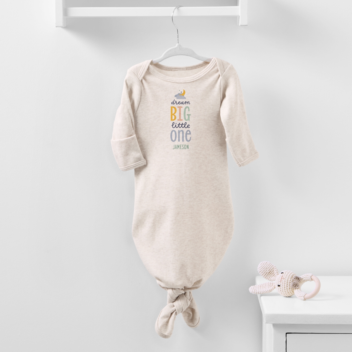 Dream Big Baby Knotted Gown