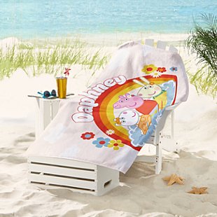 Peppa Pig Golden Rainbow Beach Towel