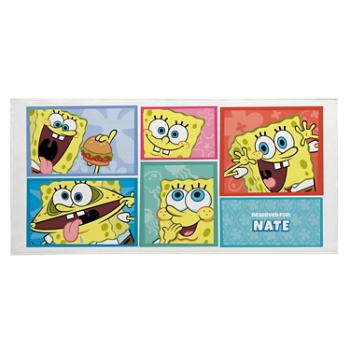 SpongeBob™ SquarePants Faces Beach Towel - Standard