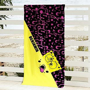 SpongeBob™ SquarePants Electric Beach Towel-Standard