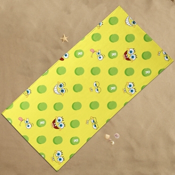 SpongeBob™ SquarePants Initial Beach Towel-Standard