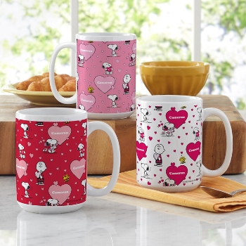 PEANUTS® Hearts Mug