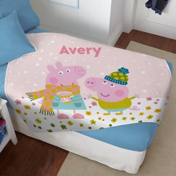 Peppa Pig Winter Fun Blanket