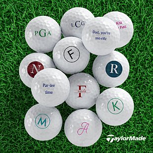 TaylorMade®  Personalized Golf Balls