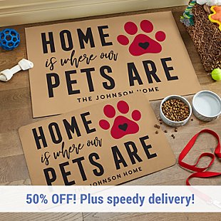 Home is Where Our Pets Are Doormat