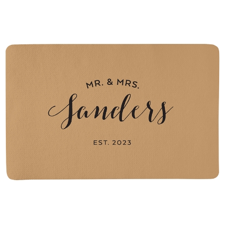 Mr. and Mrs. Doormat - 17x27 - Mr&Mrs